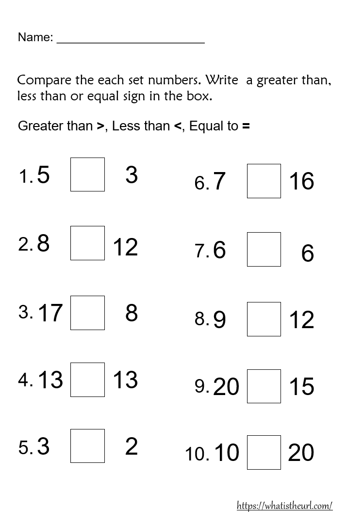 comparing-numbers-less-than-greater-than-equal-to-worksheet-for-f4a