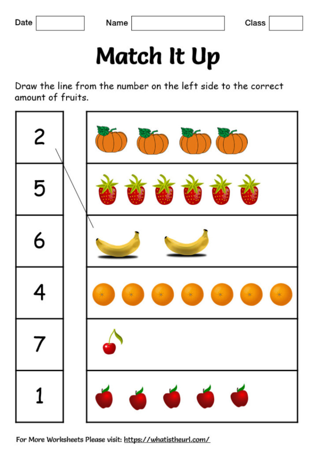 Match it up worksheet - Your Home Teacher