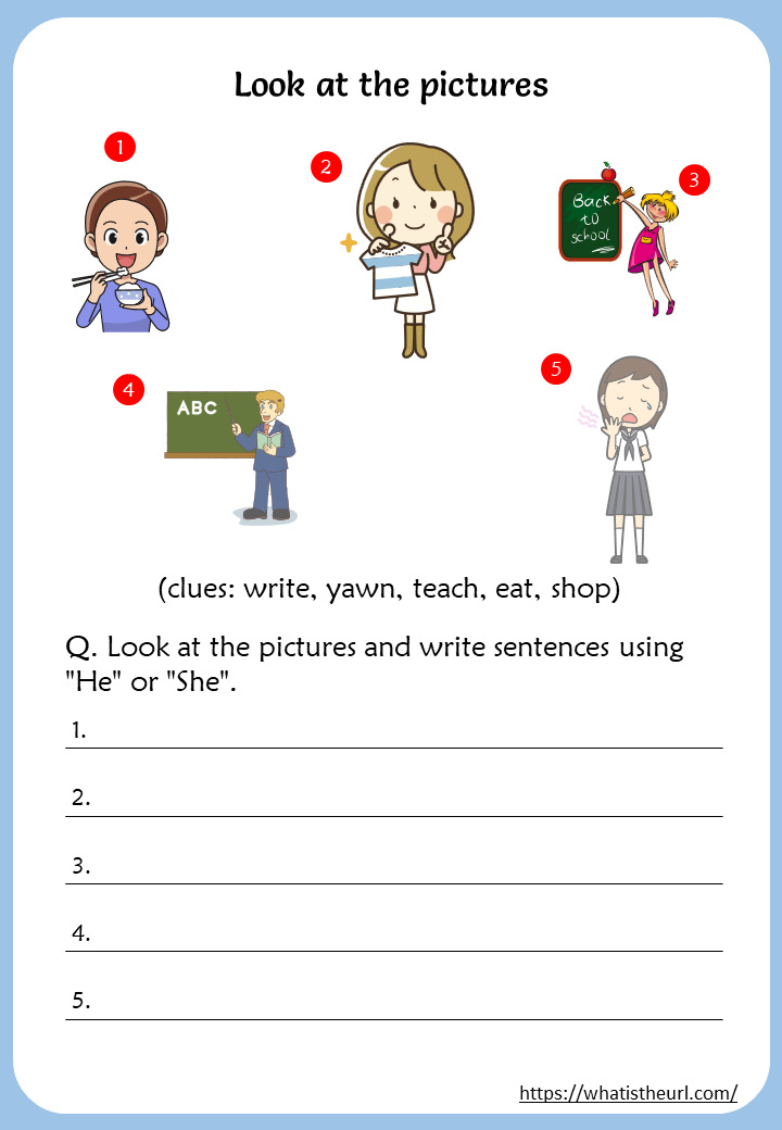 Action verbs worksheets for 2nd grade Your Home Teacher