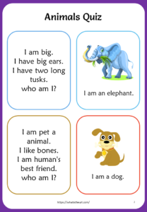Animals Quiz for Kids