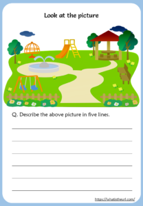 Describe the Picture Worksheets
