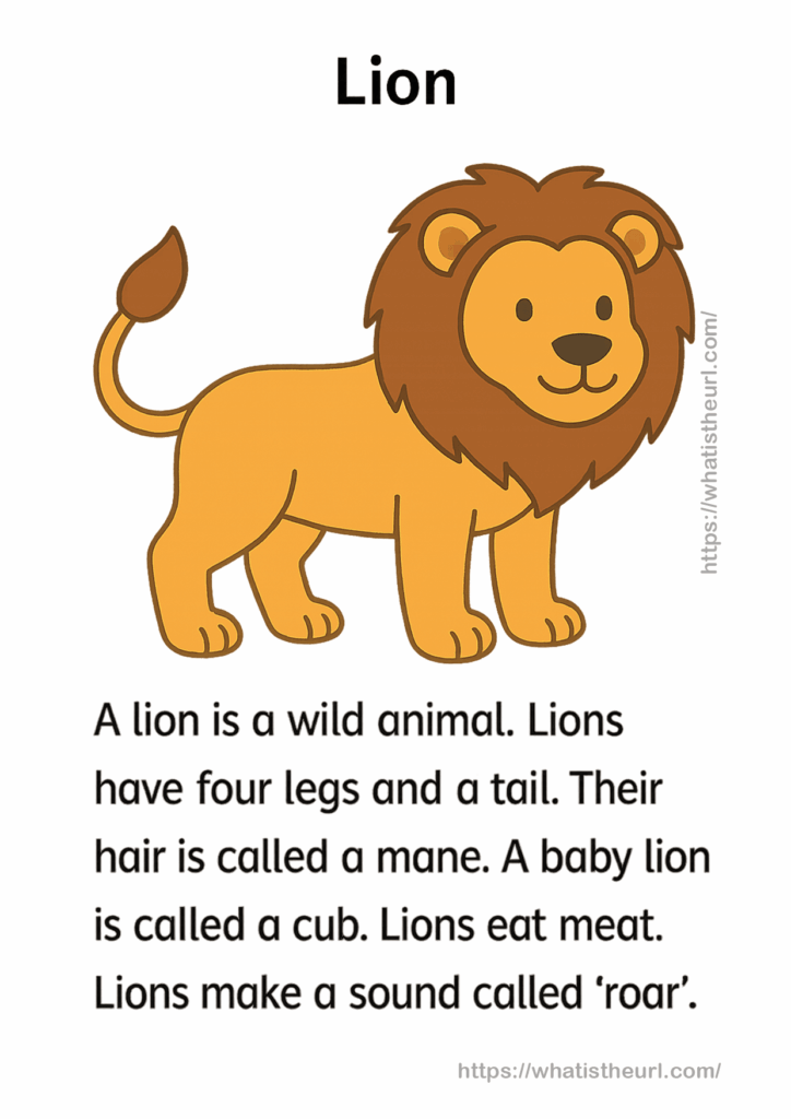 lion-reading passage