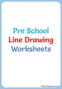 pre-school-line-drawing-title