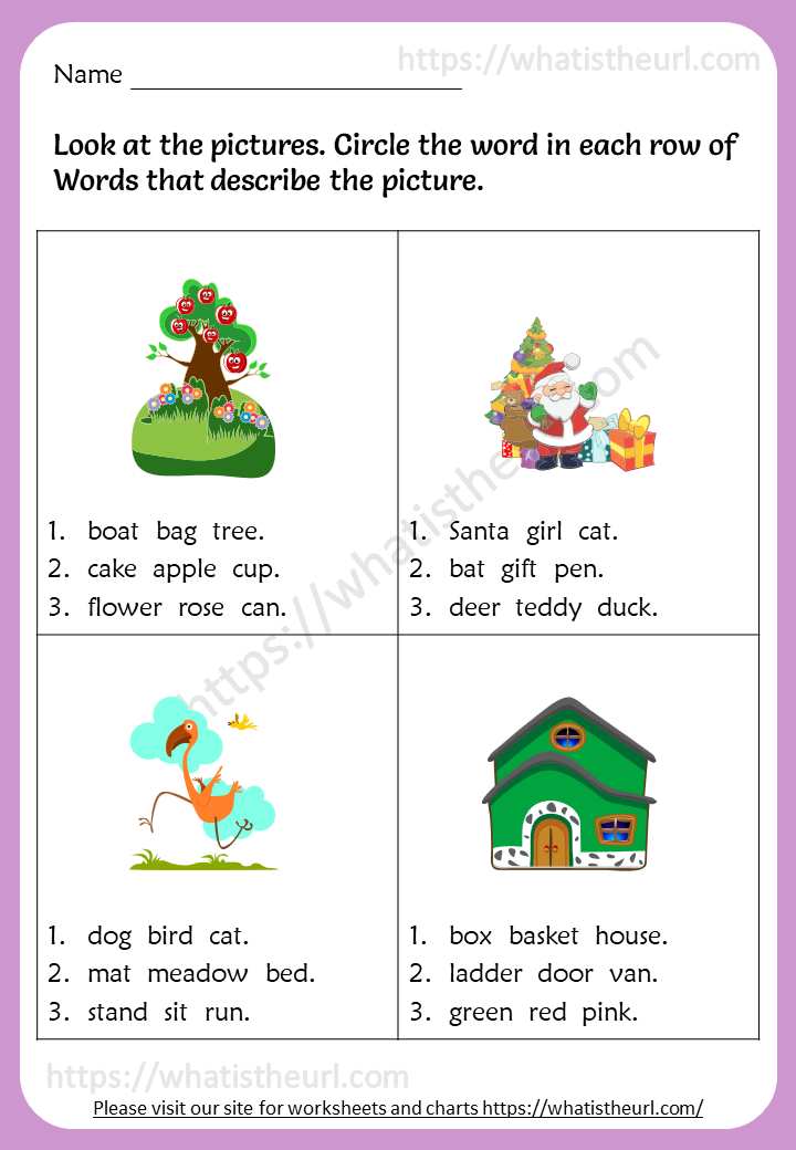 Vocabulary Worksheets Printable And Organized By Subject K5 Learning 
