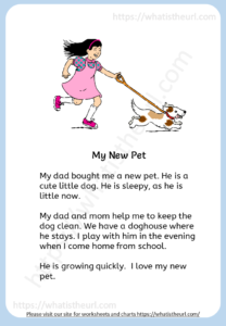 Reading Passages for Grade 1 - Your Home Teacher