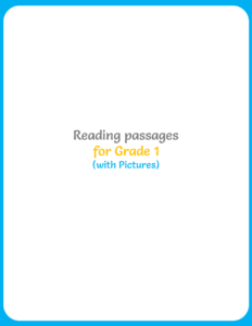 Reading Passages for Grade 1