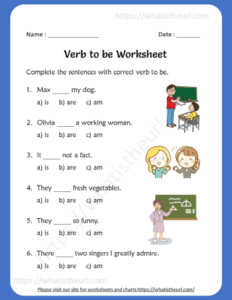 Verb to be Worksheet