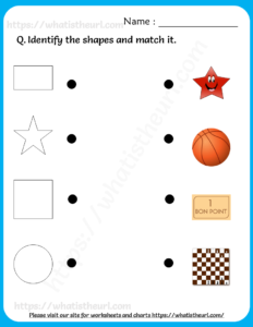 Identify the shapes for Grade 2