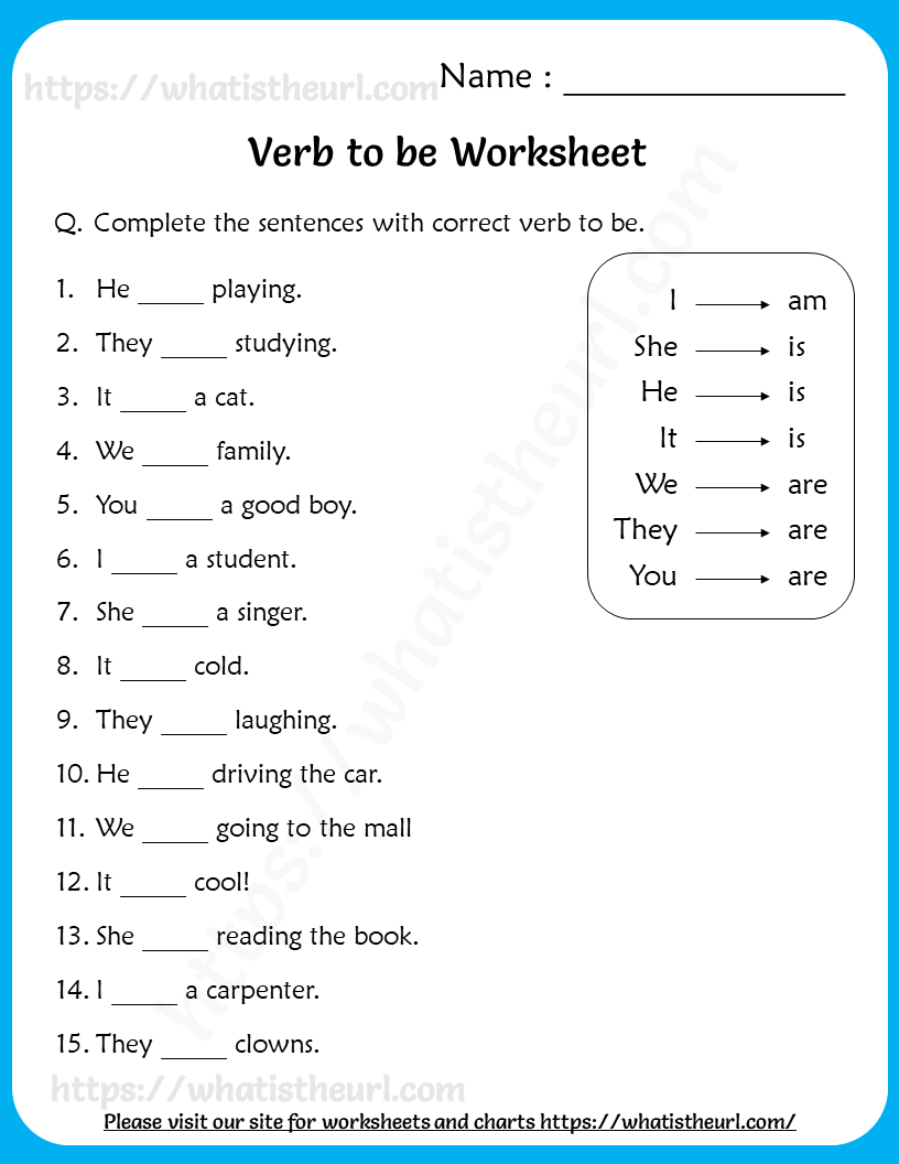 verb-to-be-worksheets-for-grade-1-your-home-teacher