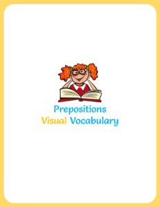 Prepositions Visual Vocabulary Worksheets