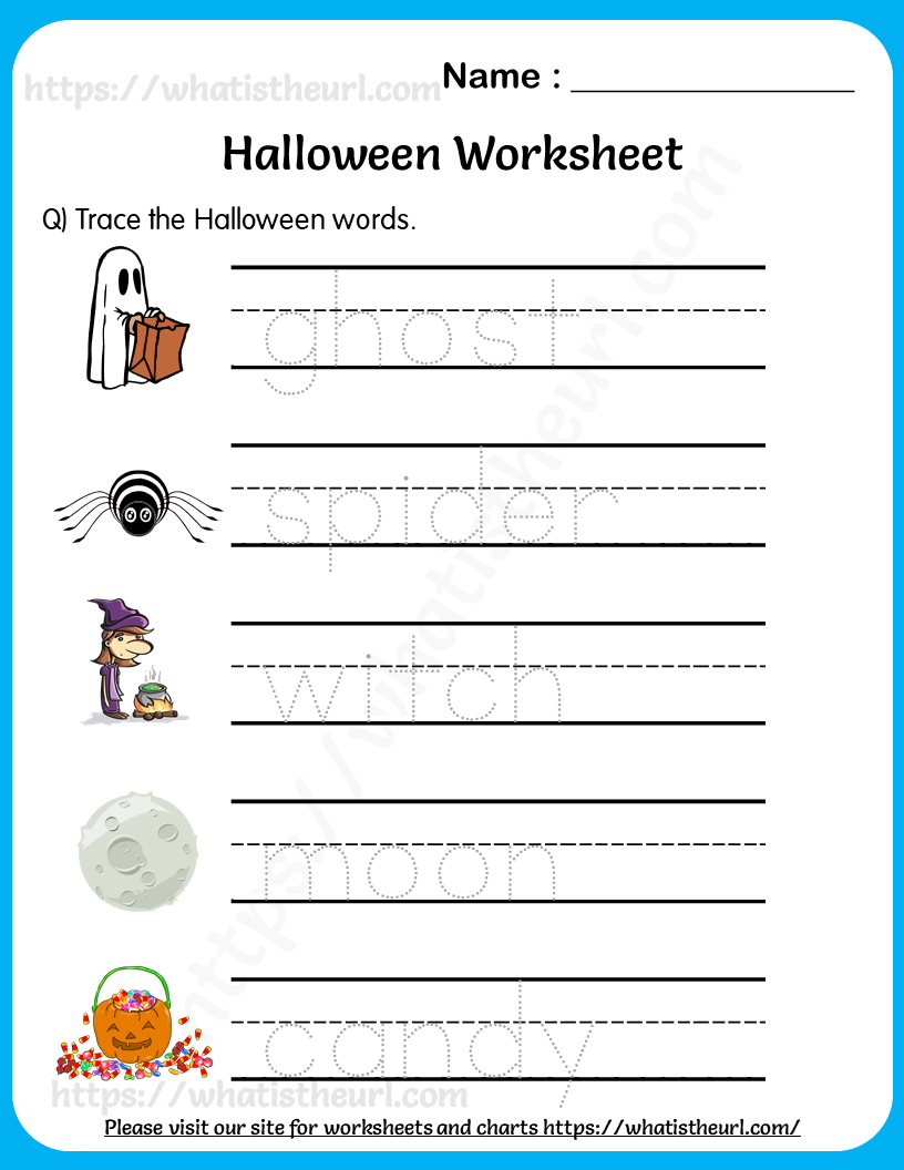 Halloween worksheets for grade 1 4 Your Home Teacher