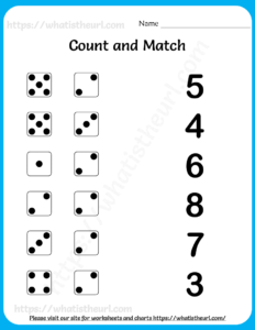 Learning to Count (1 to 10) Worksheets For Pre-Kindergarten