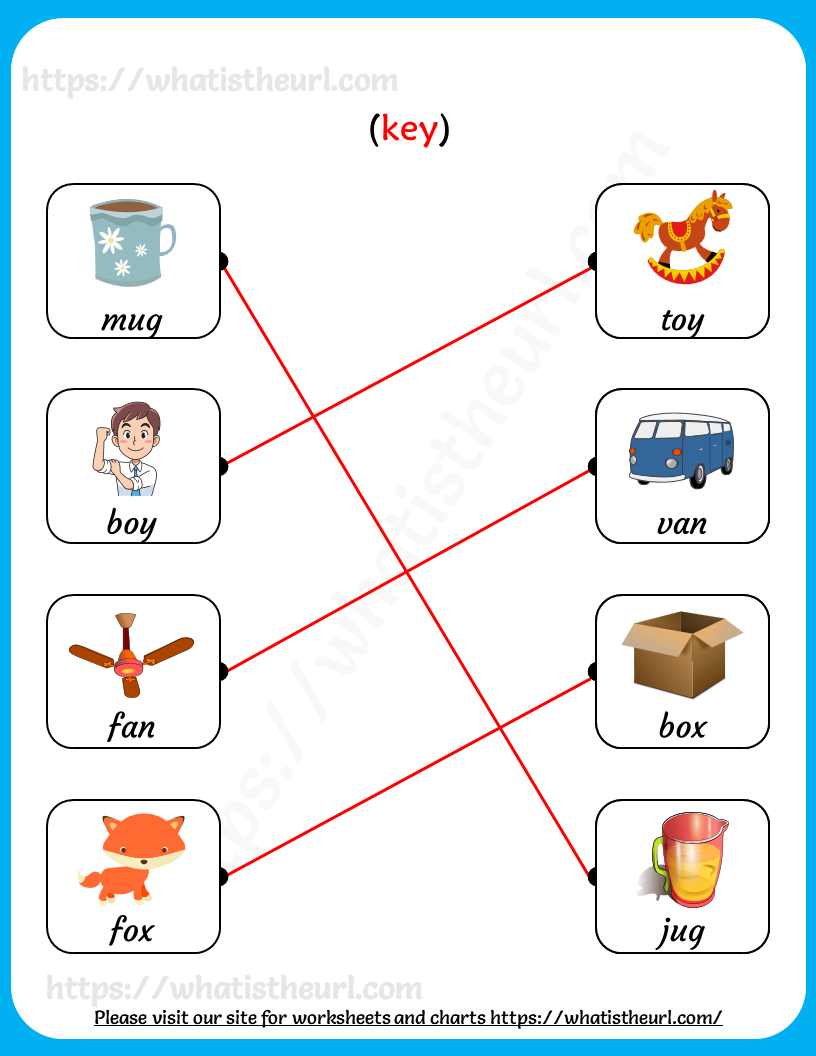 Match The Rhyming Words Worksheet For Grade 1 Your Home Teacher