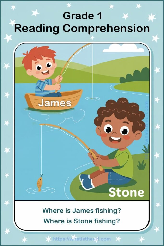 James and Store Are Fishing