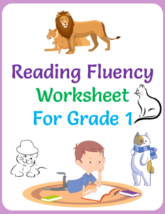 Free Reading Fluency Worksheets - Your Home Teacher