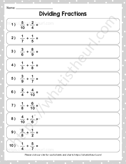 dividing fractions worksheets 4th 5th 6th grade exercise 2 your home teacher