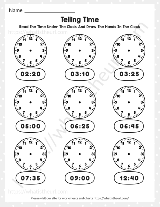 the biggest telling time worksheets 5 minute intervals draw the clock hands your home teacher