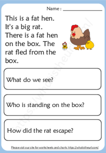 Reading Comprehension Passages for Grade 2 – Exercise 27 - Your Home ...