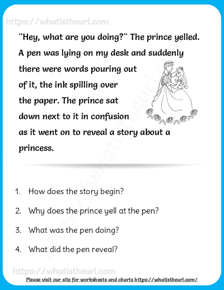 Reading Comprehension Passages For Grade 5 With Answers