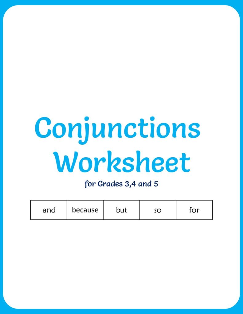 conjunctions-worksheet-for-grade-3-4-and-5-exercise-13-your-home