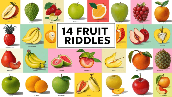 14 Fruit Riddles