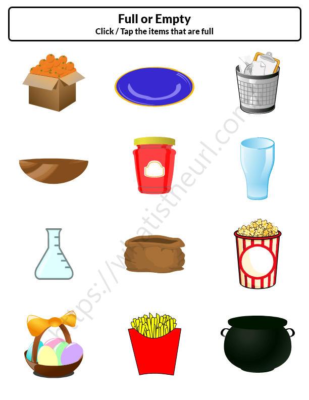 Full and Empty objects