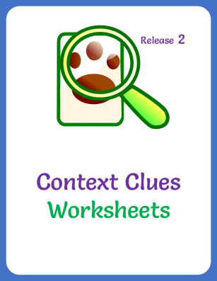 Context Clues Worksheet (G3) - release 2 - cover