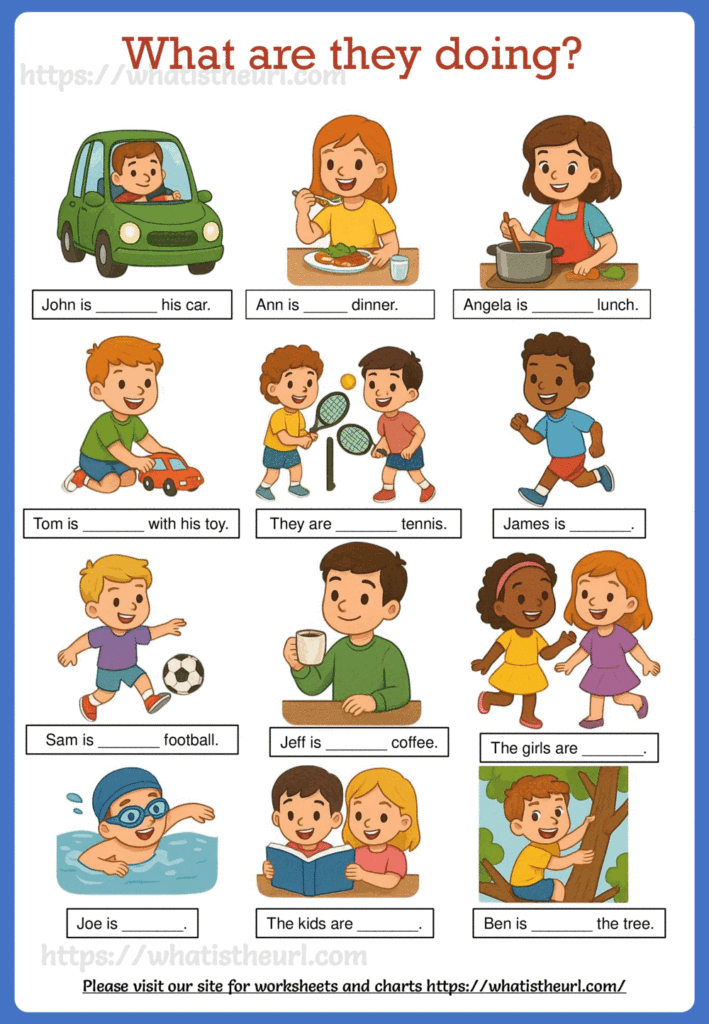 What are they doing? - Set 2