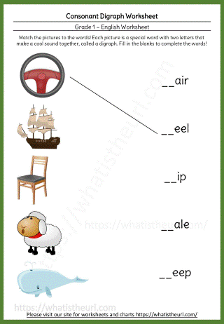 Consonant Digraphs Worksheet-05