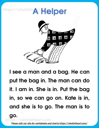 Reading Passages for Kids worksheet preview Reading Passages for Kids worksheet preview