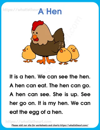 Reading Passages for Kids worksheet preview Reading Passages for Kids worksheet preview