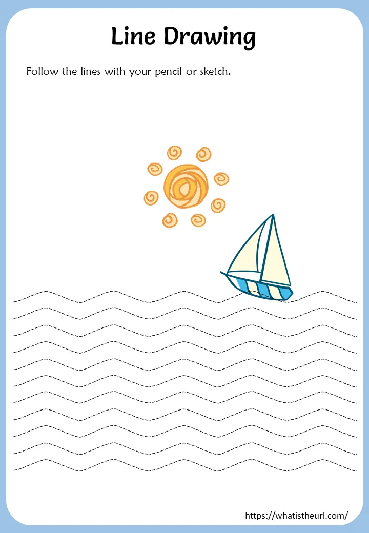 Preschool Line Drawing Worksheets worksheet preview Preschool Line Drawing Worksheets worksheet preview