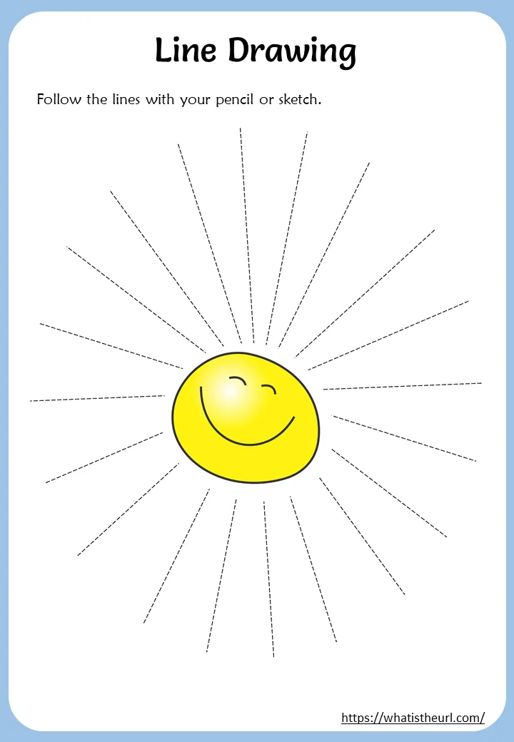 Preschool Line Drawing Worksheets worksheet preview Preschool Line Drawing Worksheets worksheet preview