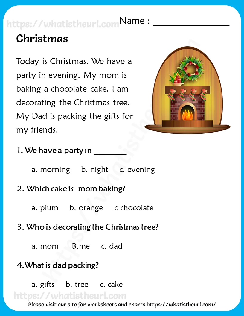 Reading Comprehension for Grade 3 worksheet preview Reading Comprehension for Grade 3 worksheet preview