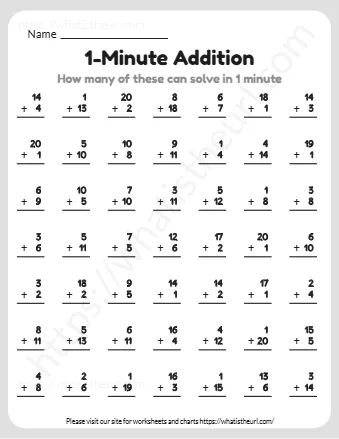 How Many Of These Can Solve In 1 Minute
