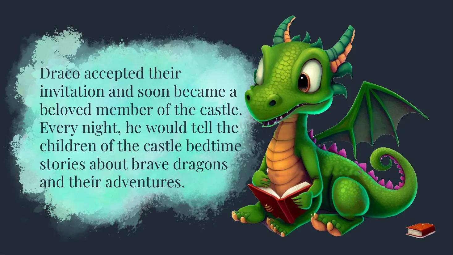 The Legend of Draco, King of the Castle - bedtime story page 5