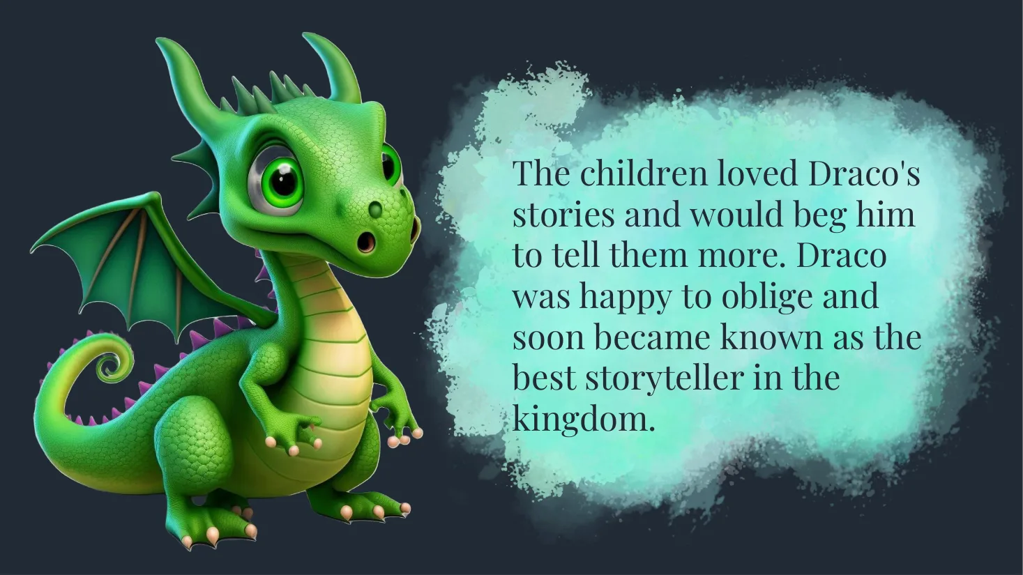 The Legend of Draco, King of the Castle - bedtime story page 6