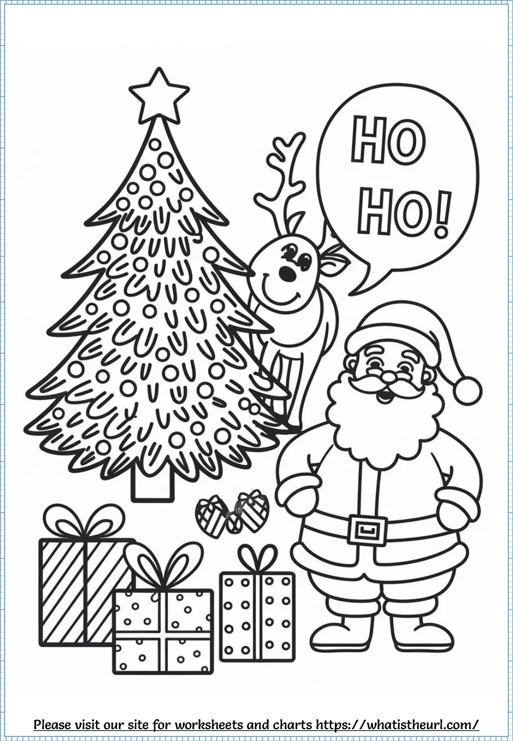christmas quotes coloring page - 1 - hand lettered christmas saying to colour