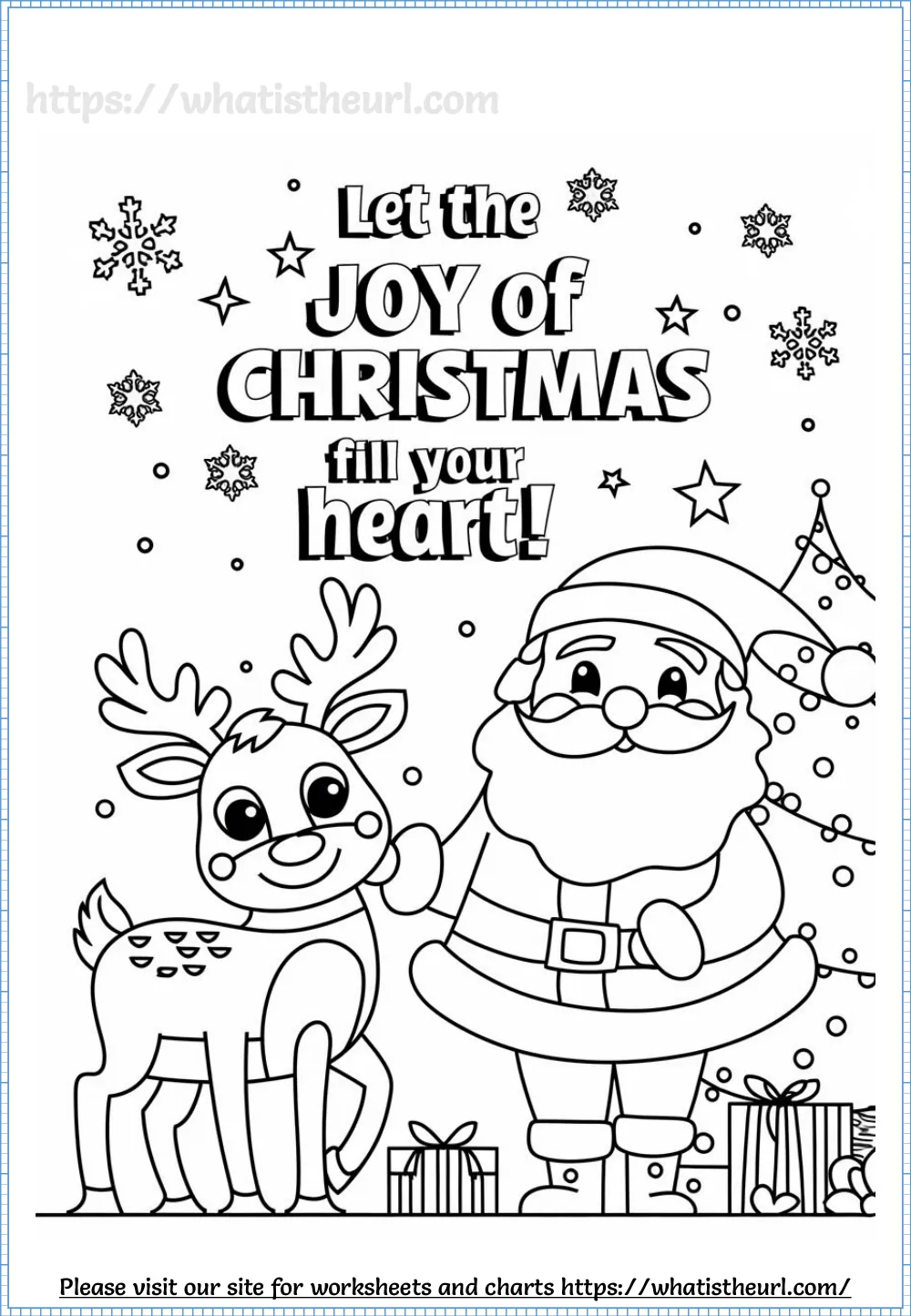 christmas quotes coloring page - 11 - hand lettered christmas saying to colour