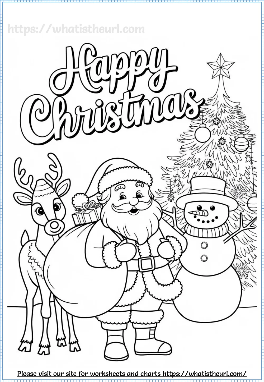 christmas quotes coloring page - 12 - hand lettered christmas saying to colour