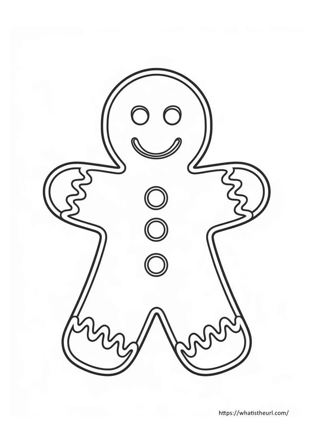free christmas coloring page for kids - page 27 - simple outline picture to colour