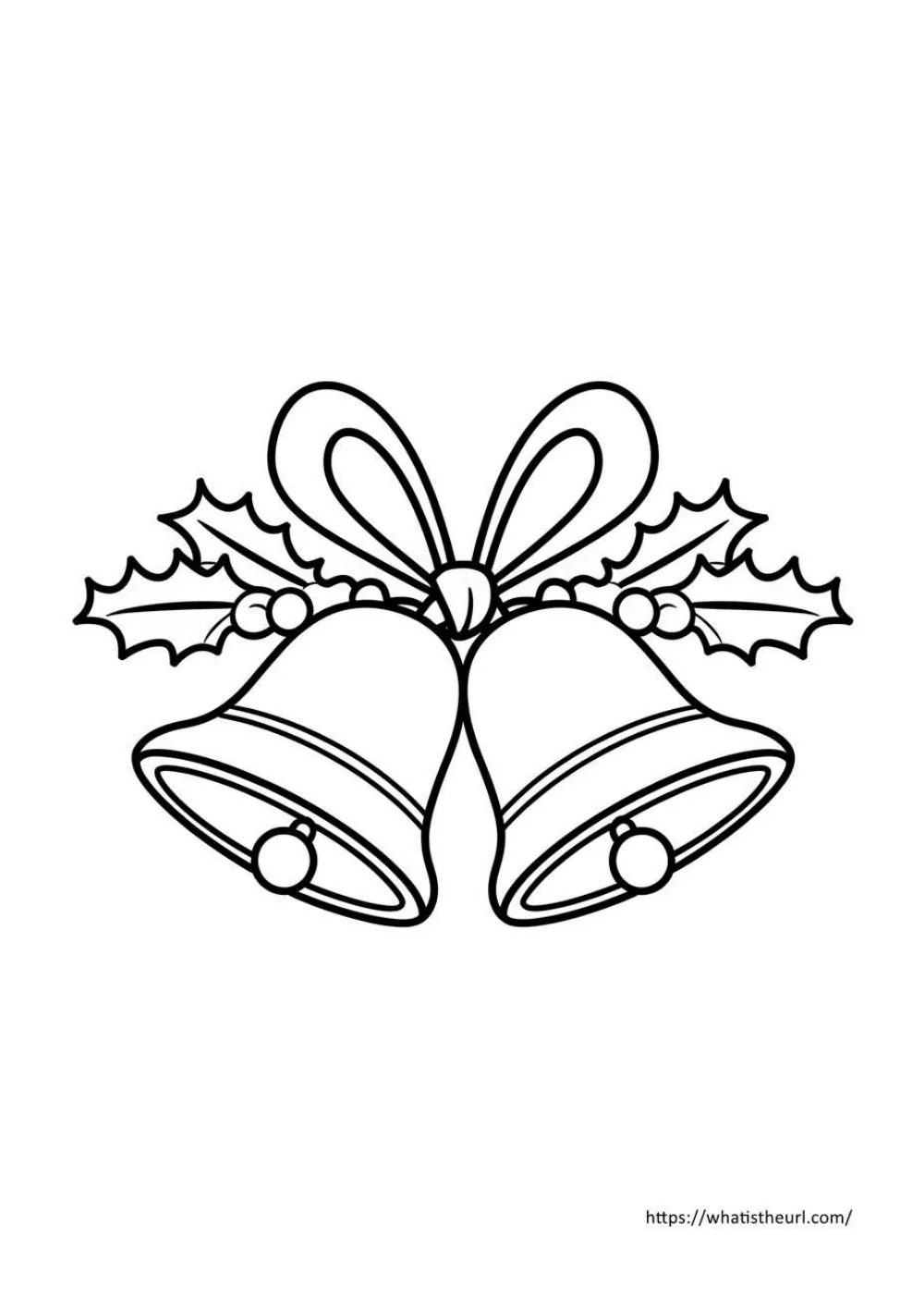 free christmas coloring page for kids - page 8 - simple outline picture to colour