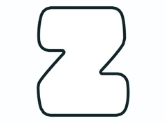 Bubble letter Z