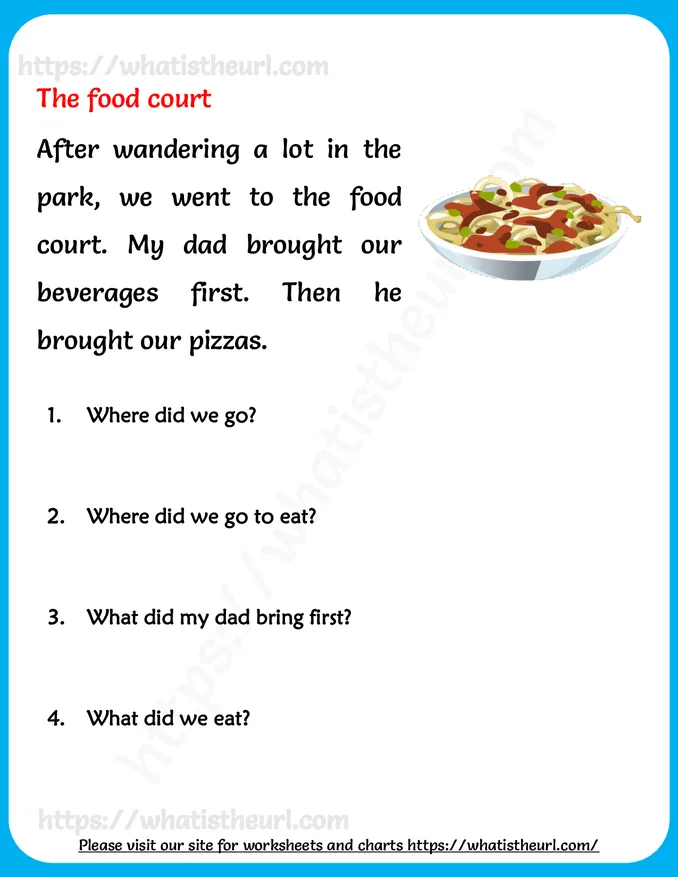 Grade 3 Reading Passages Worksheets