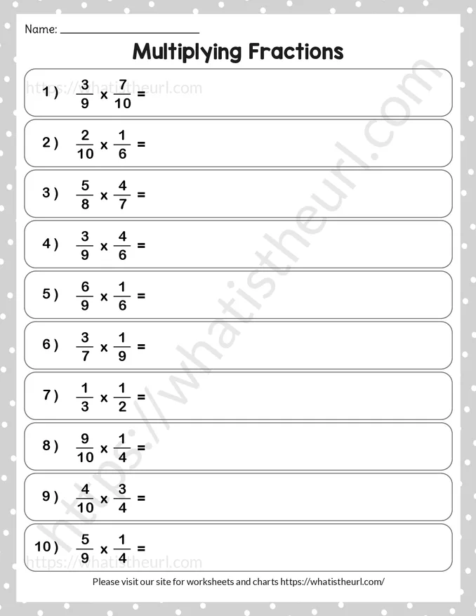 Grade 4 Multiplying Fractions Worksheets worksheet preview Grade 4 Multiplying Fractions Worksheets worksheet preview