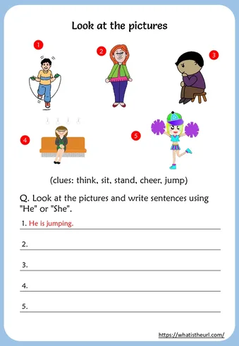 Action Verbs Worksheets For 2nd Grade worksheet preview Action Verbs Worksheets For 2nd Grade worksheet preview