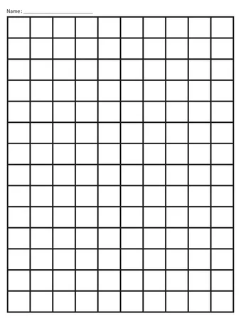 Long Division Graph Paper – 4th and 5th Grade worksheet preview