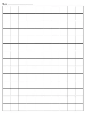 Long Division Graph Paper – 4th and 5th Grade worksheet preview