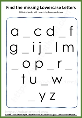 Find missing letter worksheets worksheet preview Find missing letter worksheets worksheet preview