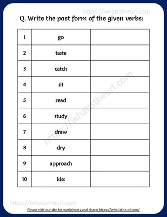 Convert Present Tense into Past Tense Worksheets worksheet preview Convert Present Tense into Past Tense Worksheets worksheet preview